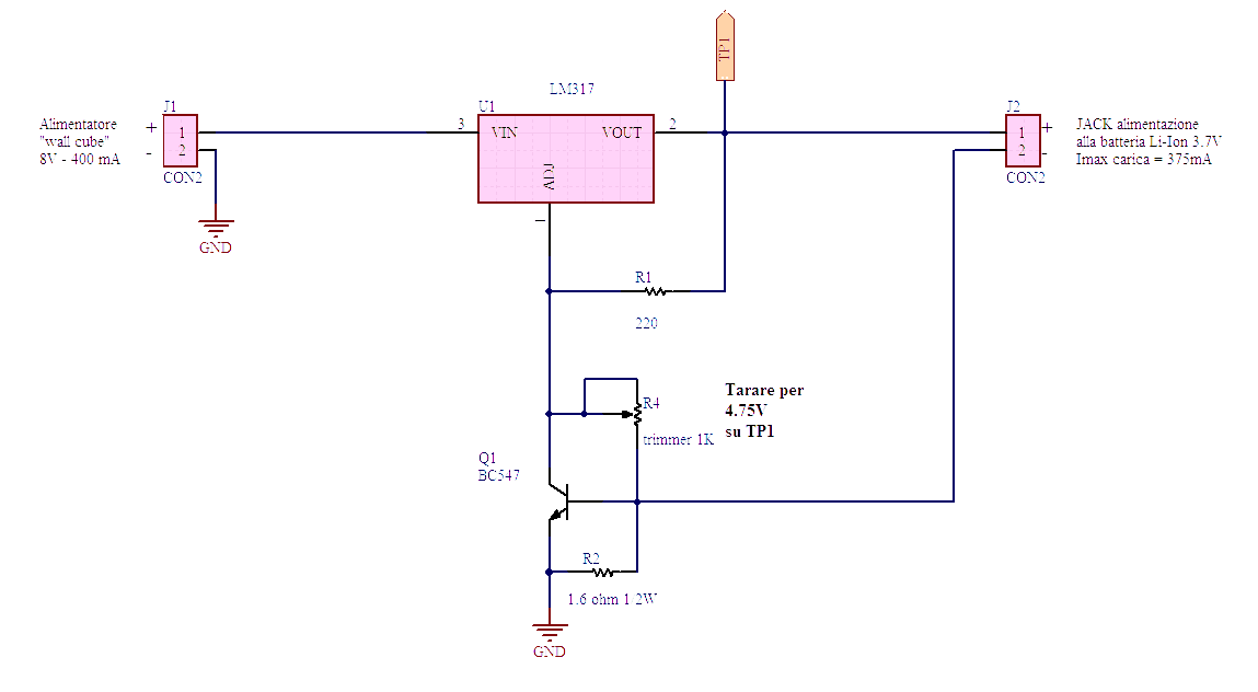 Schema caricabatterie lifepo4